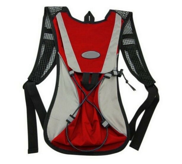2 LITRE HYDRATION PACK/BACKPACK BAG RUNNING/CYCLING WITH WATER BLADDER & STRAW