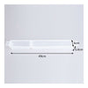 Beekeeping Equipment 1.2kg Bee Feeder Plastic Feed Bunk Beekeeping