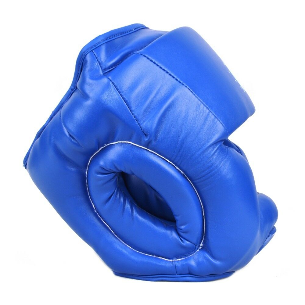 Face Guard Head Guard Thick Boxing Helmet blue