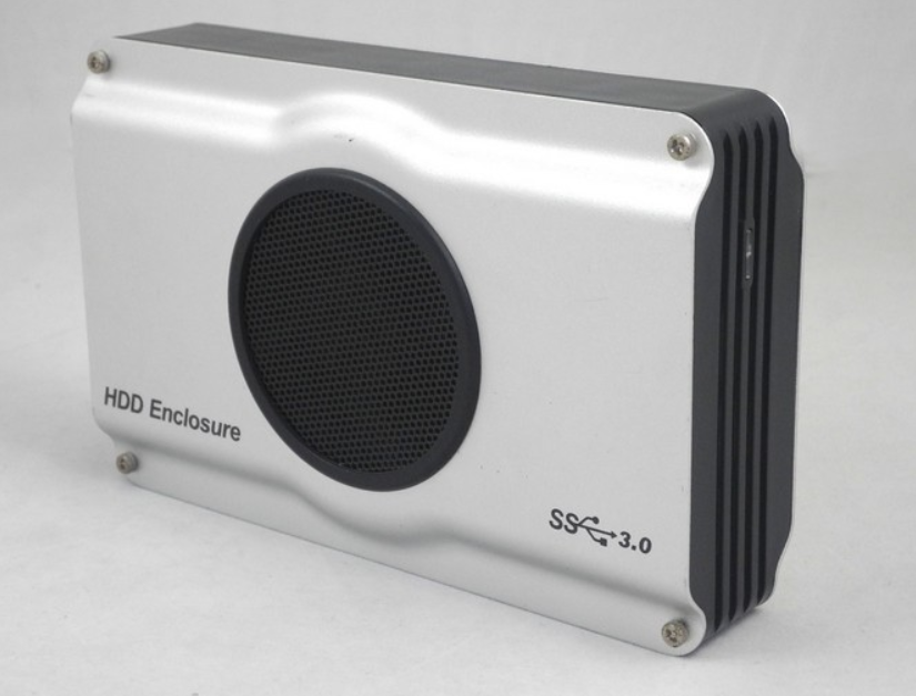 USB 3.0 3.5"/2.5" SATA HDD Enclosure Case with Big Fan
