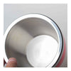 Stainless Steel Mini Ice Storage Bucket Wine Barrel red
