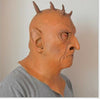 Red Eye Devil Head Mask Rubber Latex Animal Costume Full head Mask Halloween