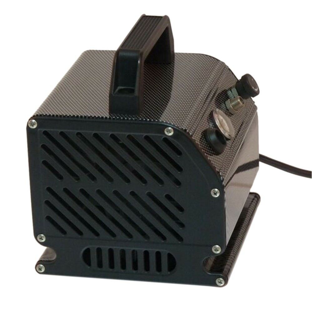 Airbrush Compressor Kit for Icing Cakes and Makeup Nail Tatoo black