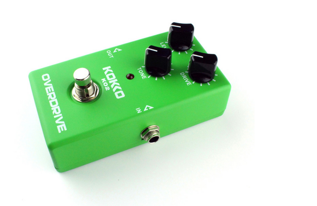 KO2 Overdrive Electric Guitar Effect Pedals True Bypass Natural Tube Sound