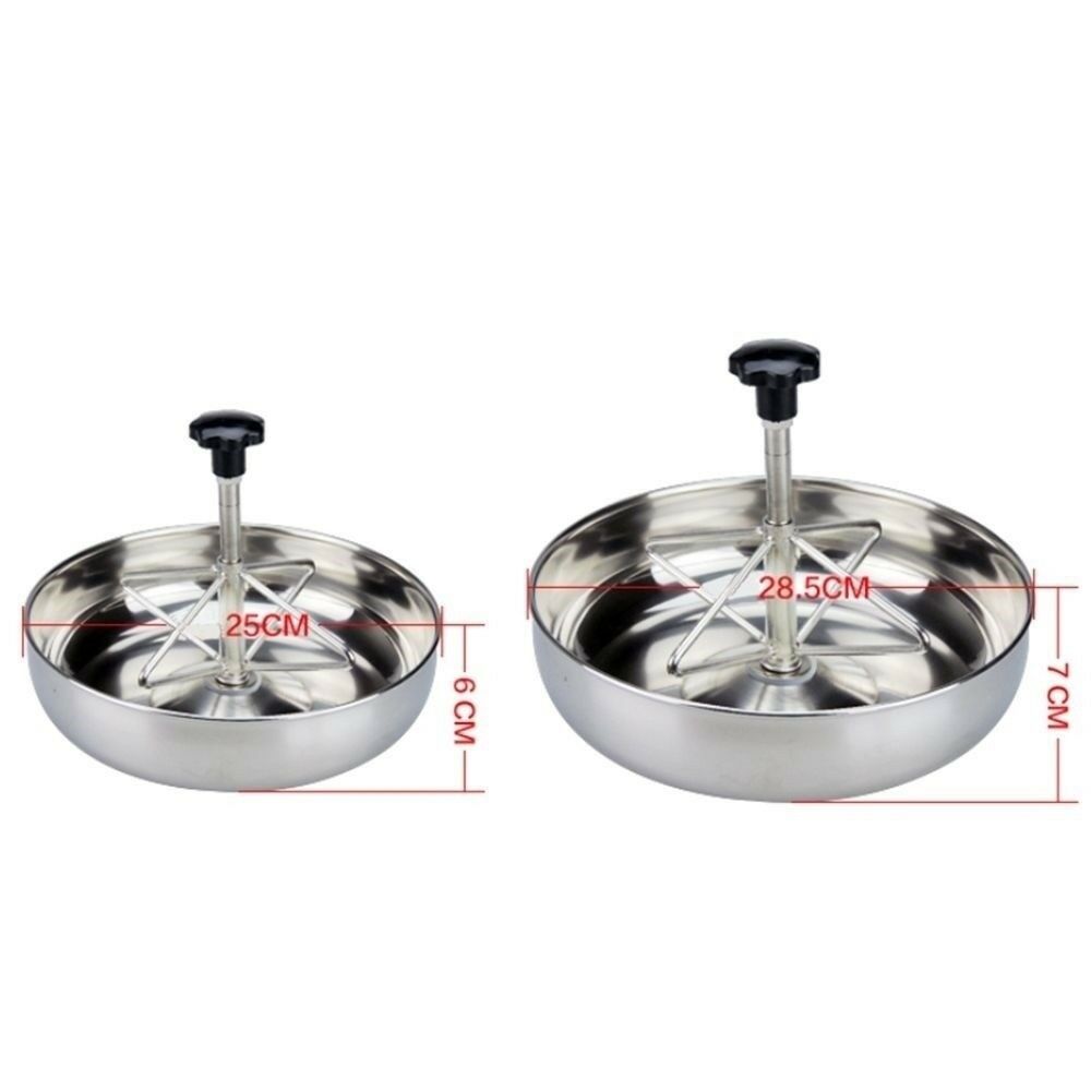 Stainless Steel Pig Piglet Fodder Slot Feeder Livestock Tool large