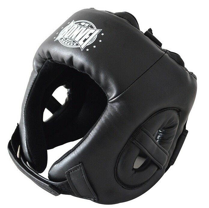 Boxing & Free Combat Head Guard Adults Kids black