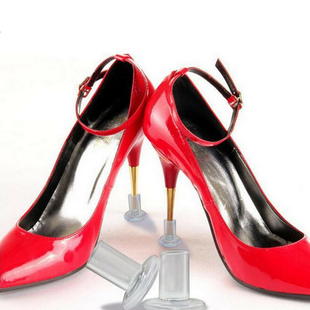 10PC High-heeled Shoes Protector Cover Substitute Shoe Nail Heel Cover