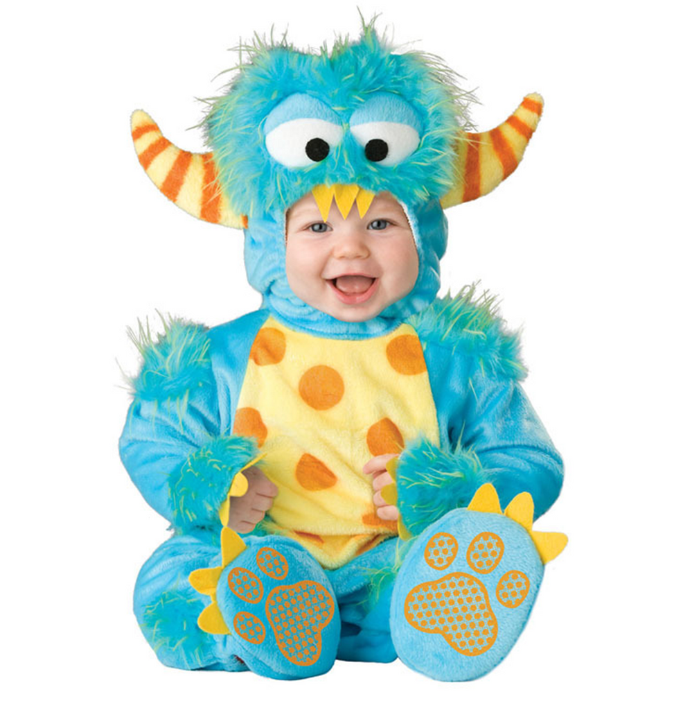 Infant Baby warm costume Animal Anime Cosplay  Bodysuit Toodler Pyjamas Thicken