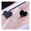 small jewelry wholesale small fresh love earrings 18K gold earrings Silver