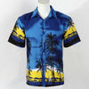 Hot LARGE SIZE Men Aloha Shirt Cruise Tropical Luau Beach Hawaiian Party Palm