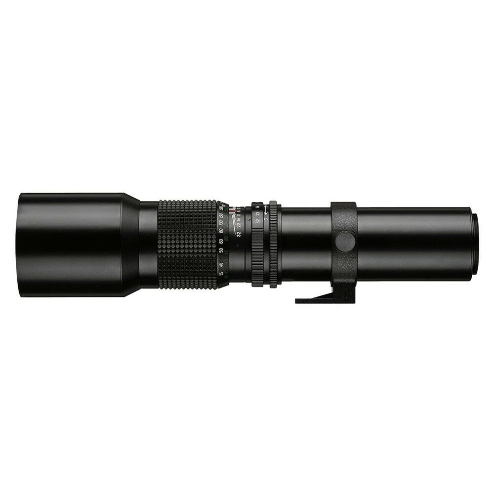 Camera 500mm f8-f32 Manual Telephoto Long Lens T Mount for DSLR