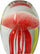 Jellyfish Paperweight Glow in the Dark WITH LED BASE Multicolor Jellyfish Red