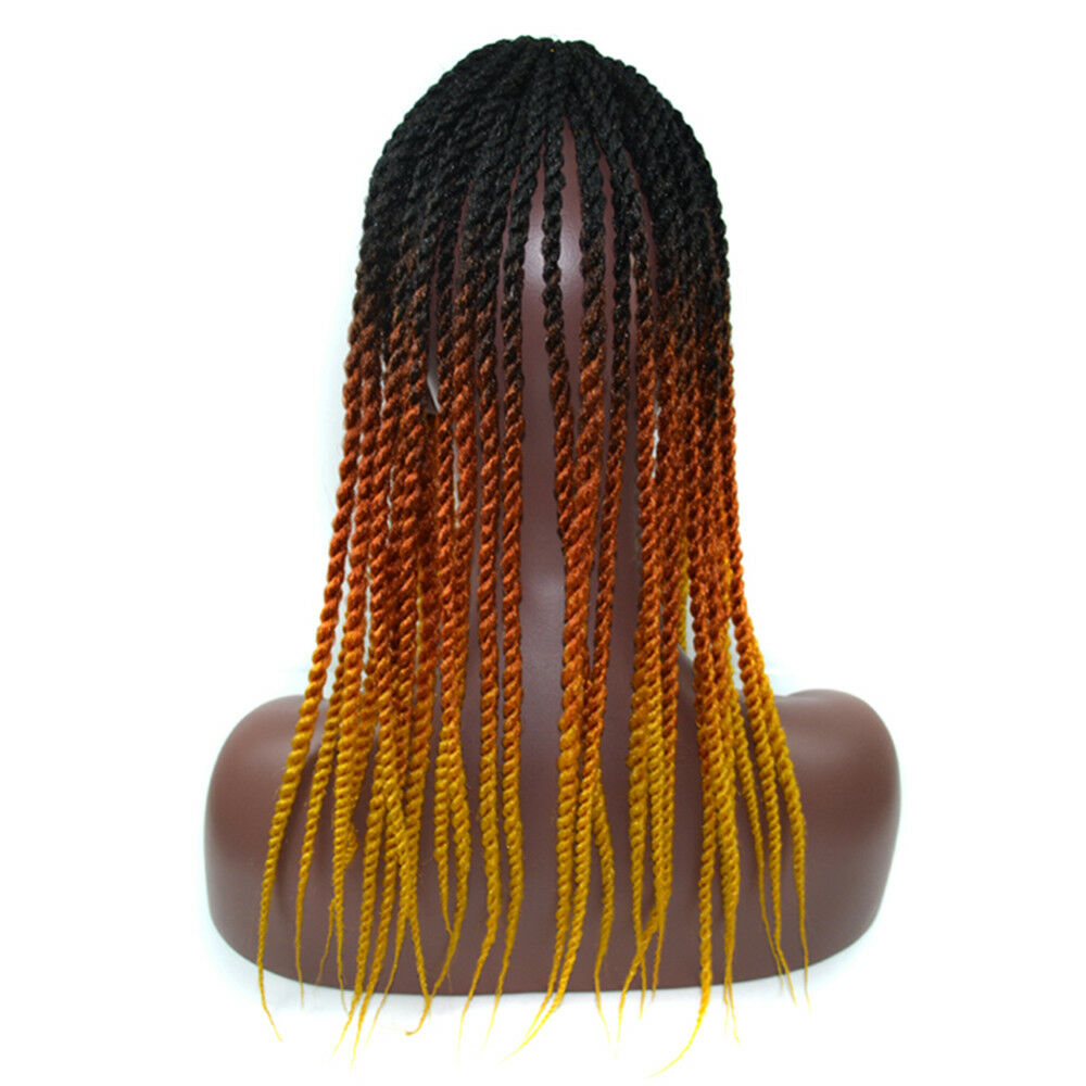 Afro Wig African Twisted Braid Gradient Ramp