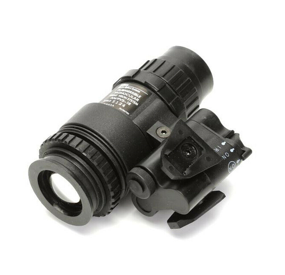 Tactical AN/PVS-18 Dummy Night Vision Monocular for Helmet Black