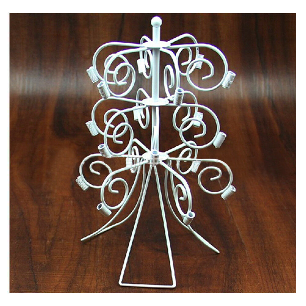 Lollipop Creative Display Stand Holder Server 3 Layers 18 Holes Iron