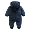 Infant Cotton Rompers One-pieces Thick Jumpsuits 0-3-6 months panda 59cm