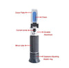 0-50% Brix Refractometer Automatic Temperature Compensation Fruit Refractometer