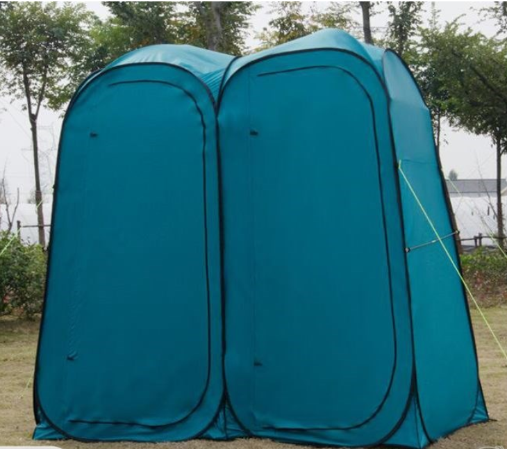 Twin Pop-Up Shower Tent Changing Room with Pad