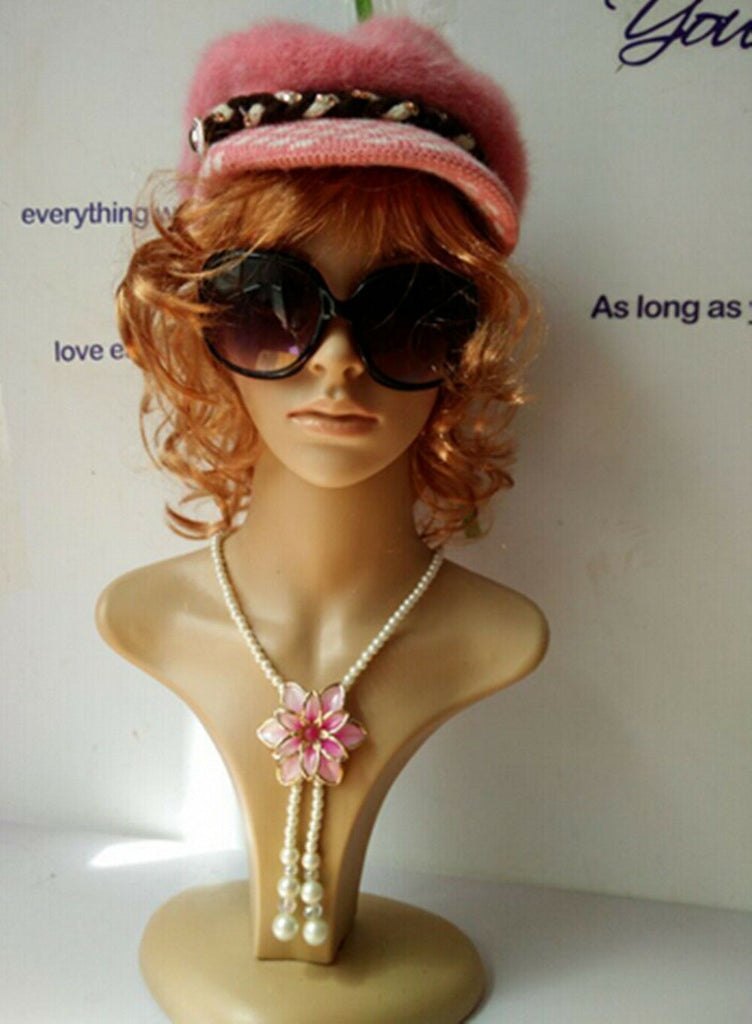 Professional Heavy Female Wig Mannequin  For Wigs Hat Sunglasses Jewelry Display