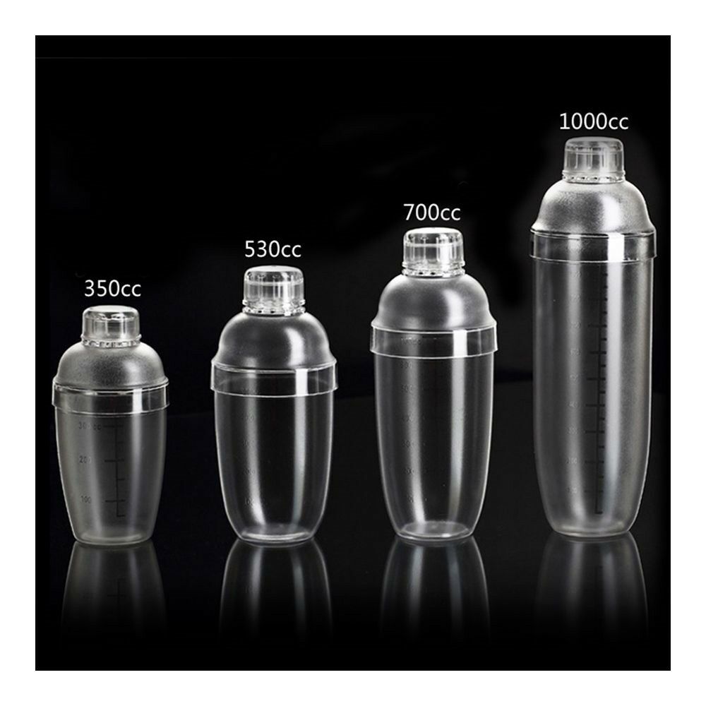 PC Resin Wine Milk Tea Hand Martini Shaker Cup Pot 700cc Cocktail  bar