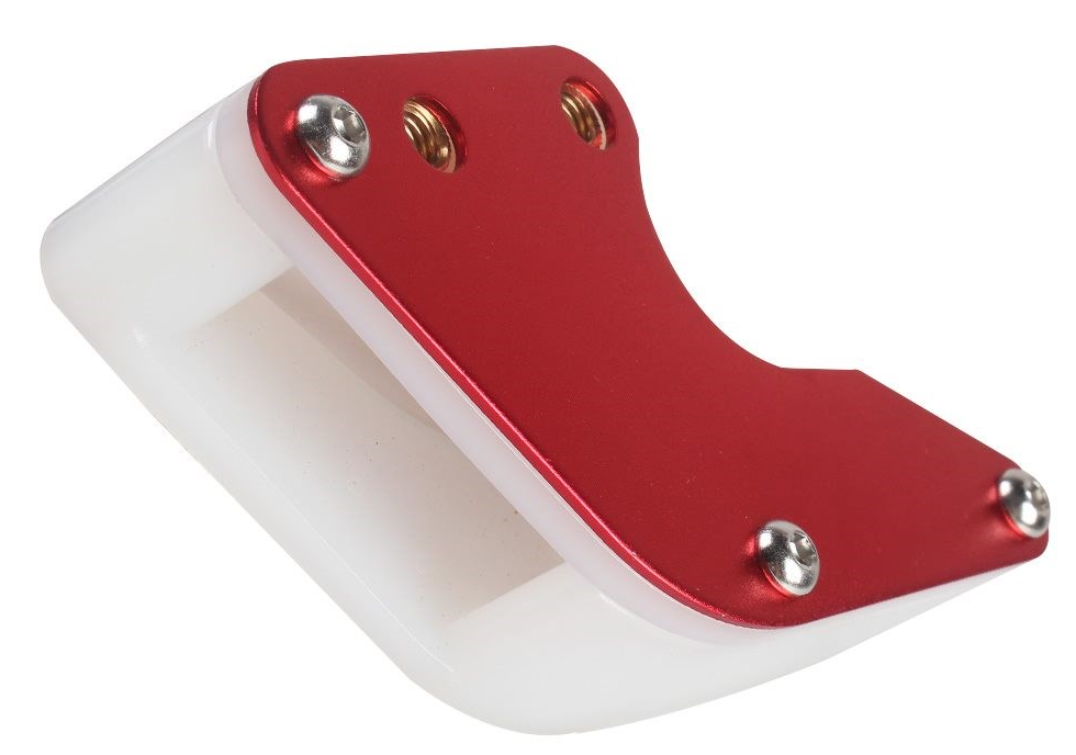 Motorcycle Tensioner Guard Chain Guide Guard Sprocket Protector Slider Red