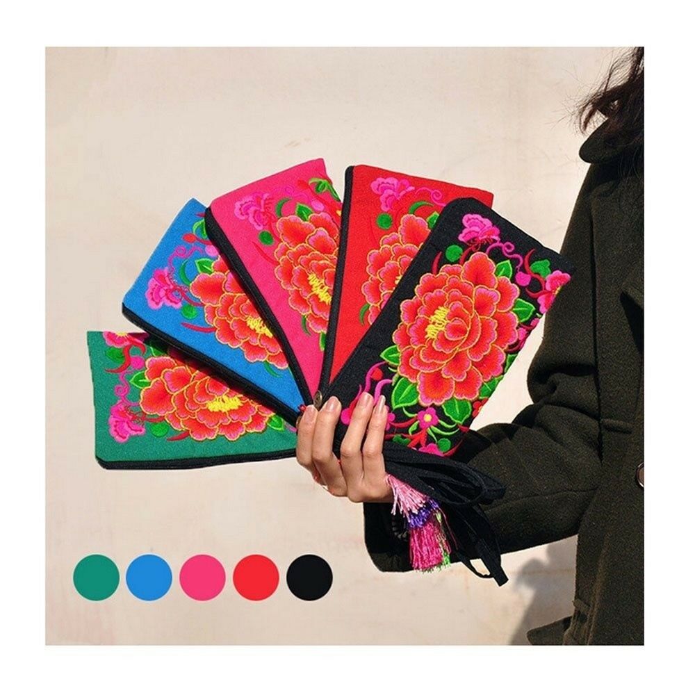 Yunnan Embroidery Woman's Bag Handbag Comestic Bag Coin Case Embroidery Handbag