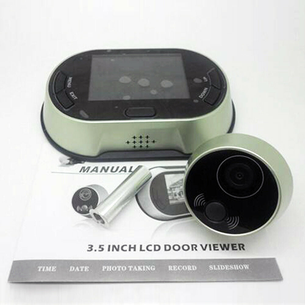 LCD Digital Door Viewer Doorbell with Camera 3.5"