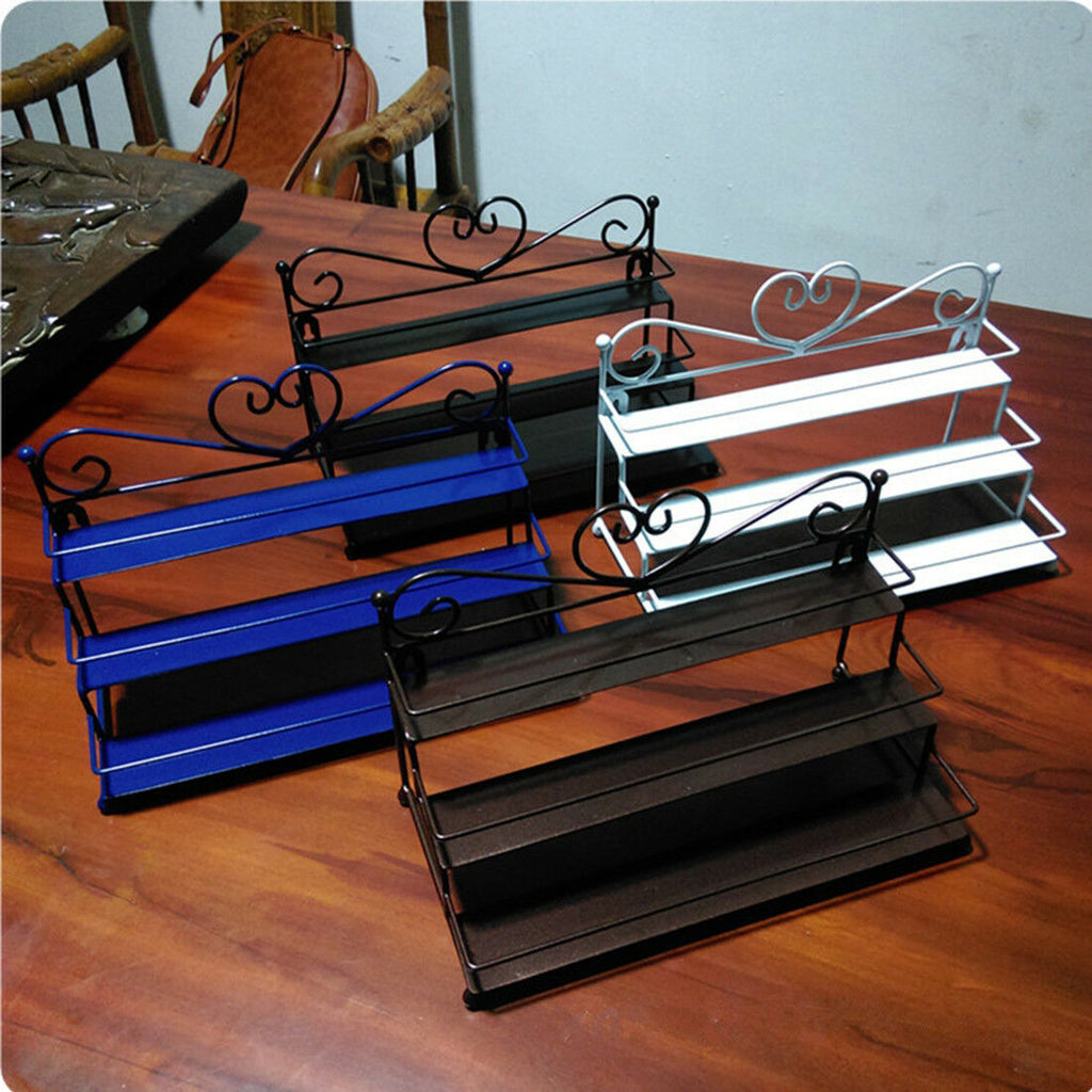 Iron Nail cosmetics jewelry display shelves shelves shelves three perfume