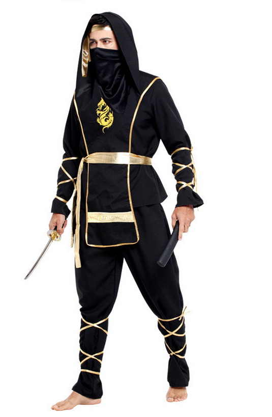 Halloween Cosplay Ninja Knight Costumes