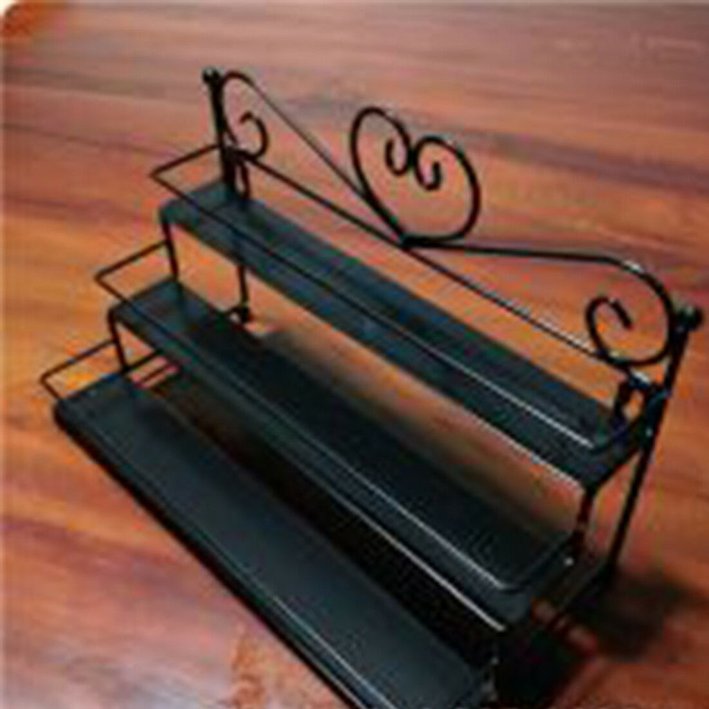 Iron Nail cosmetics jewelry display shelves shelves shelves three perfume