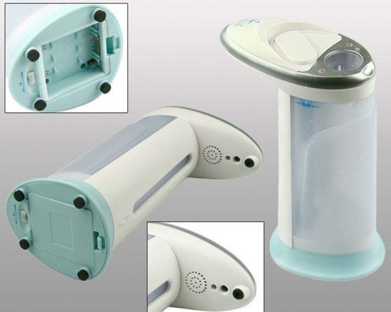 400ml Automatic Sensor Touchless Hands free Sanitizer Soap Liquid Soap Dispenser