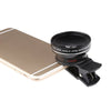 Clip Wide Angle + Micro Lens for Mobile Phone