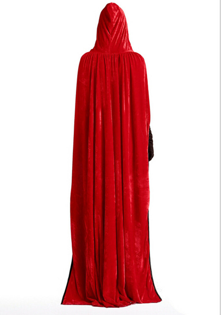 Women Sexy Little Red Riding Hood Adult Costume Fancy Dress Up Halloween Cosplay