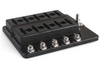 100A 10 Way LED indicates Blade Fuse Box Block Holder Standard ATO LED Indicator