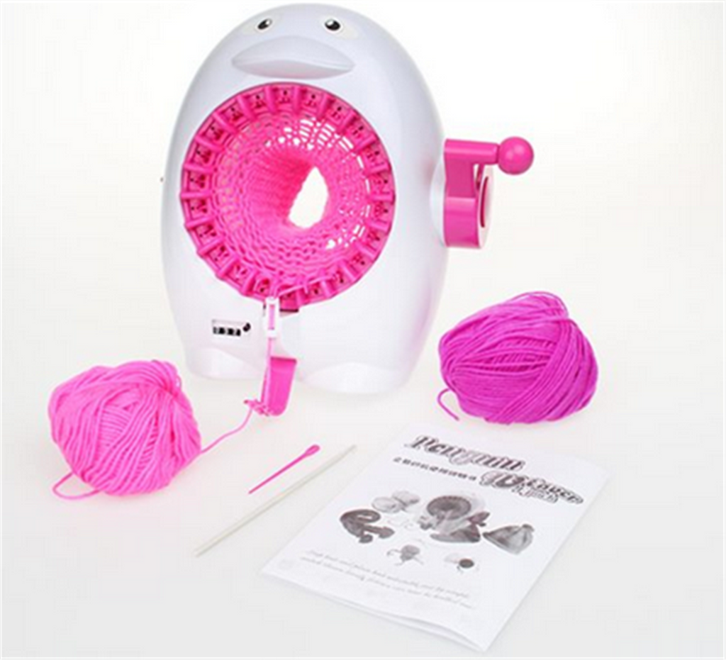 Kids Knitting Machine Toy DIY Craft Educational