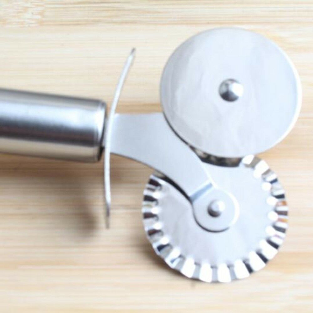 10pcs Stainless Steel wheel Pizza Cutter Baking Tool
