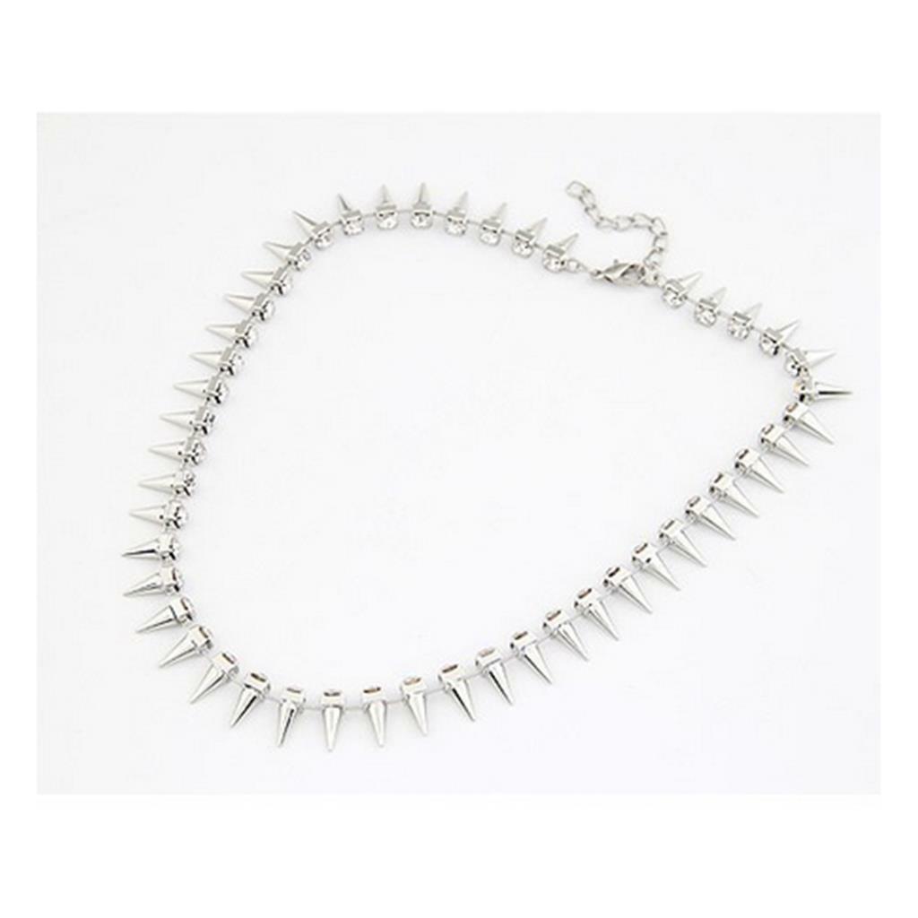 Korean Small Rivet Stylish Clavicle Necklace Temperament Gentlewoman Big Brand A