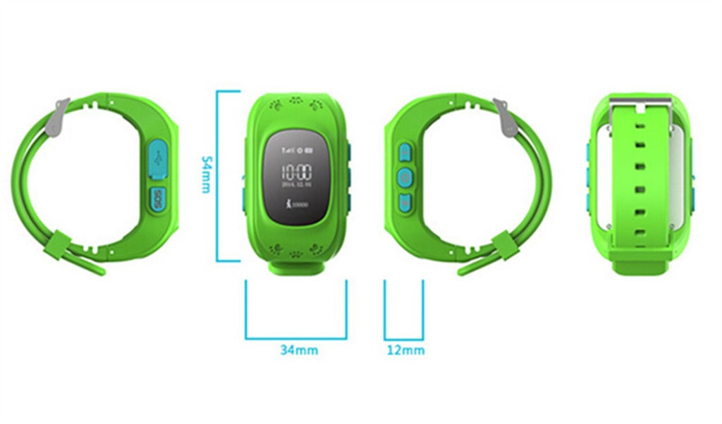 Kid Wrist GPS Tracker Real-time Positioning Tracker Watch SOS