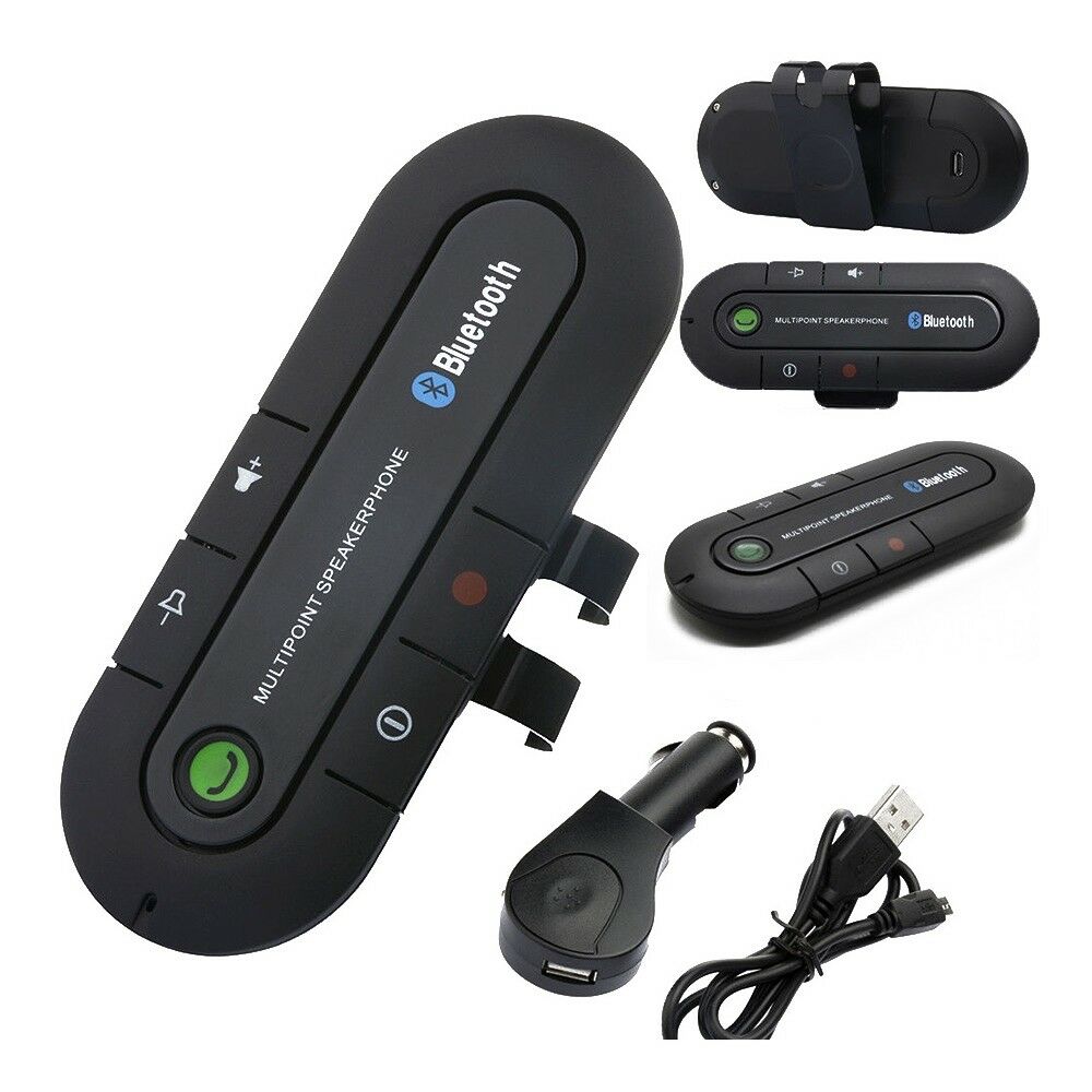 Car Multipoint Bluetooth Hands Free Speakerphone