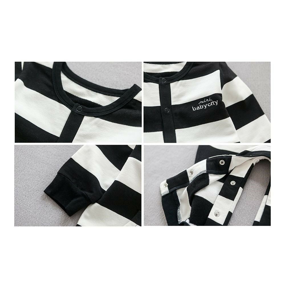 Infant Baby Boy Girl Rompers One-pieces Stripe 0-3-6 months  66cm