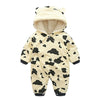 Infant Cow Cotton Rompers One-pieces Thick Jumpsuits 0-3-6 months 59cm