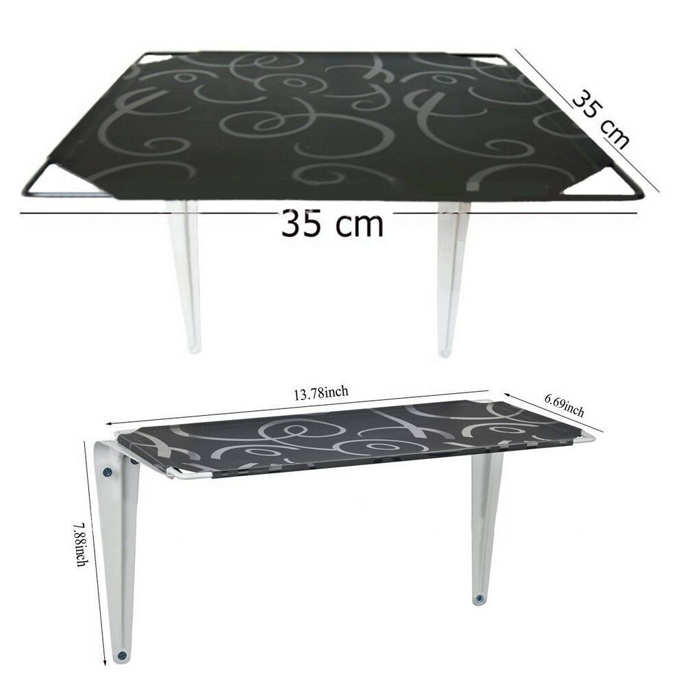 Cat Climbing Shelf Cat Jumping Table black   small