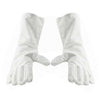 1 pair Long Work Protection Canvas Thick Gloves 40cm