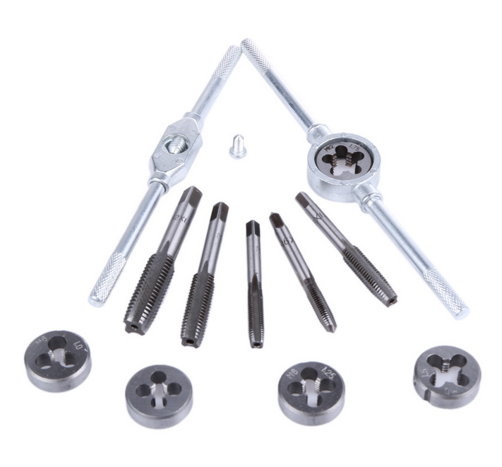 12 Unidades Machos Métricos Plantilla Kit M6 M7 M8 M10 M12 Rosca Llave Molde