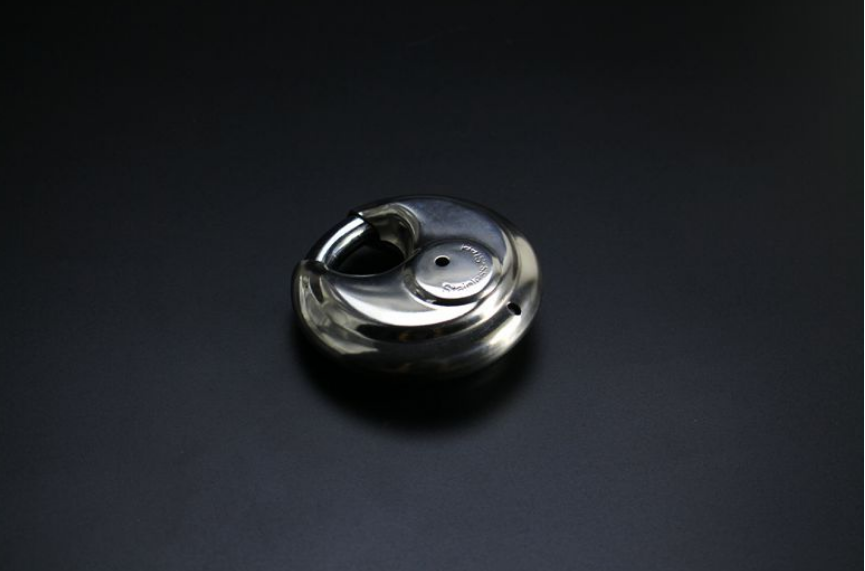 3 x 70mm 2-3/4" Steel Armor Disc Padlock for Trailer / Self Storage keyed alike