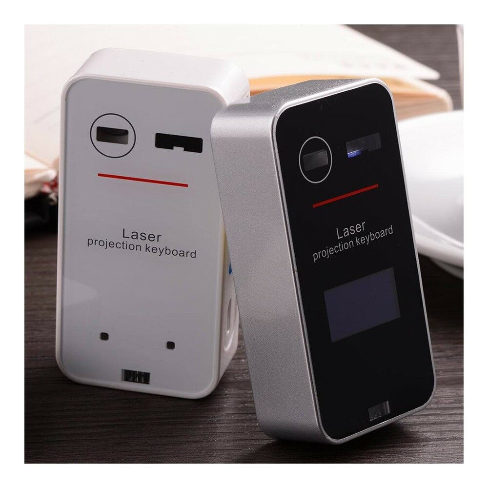 KB580 Wireless Bluetooth Laser Virtual Keyboard  White
