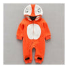 Infant Boy Girl Baby Thick Warm Penguin OPne-pieces 0-1-2 years old orange 66cm