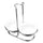 Stainless Steel Soap Bowl Rack Spoon Rack Anti-scalding Anti-shock