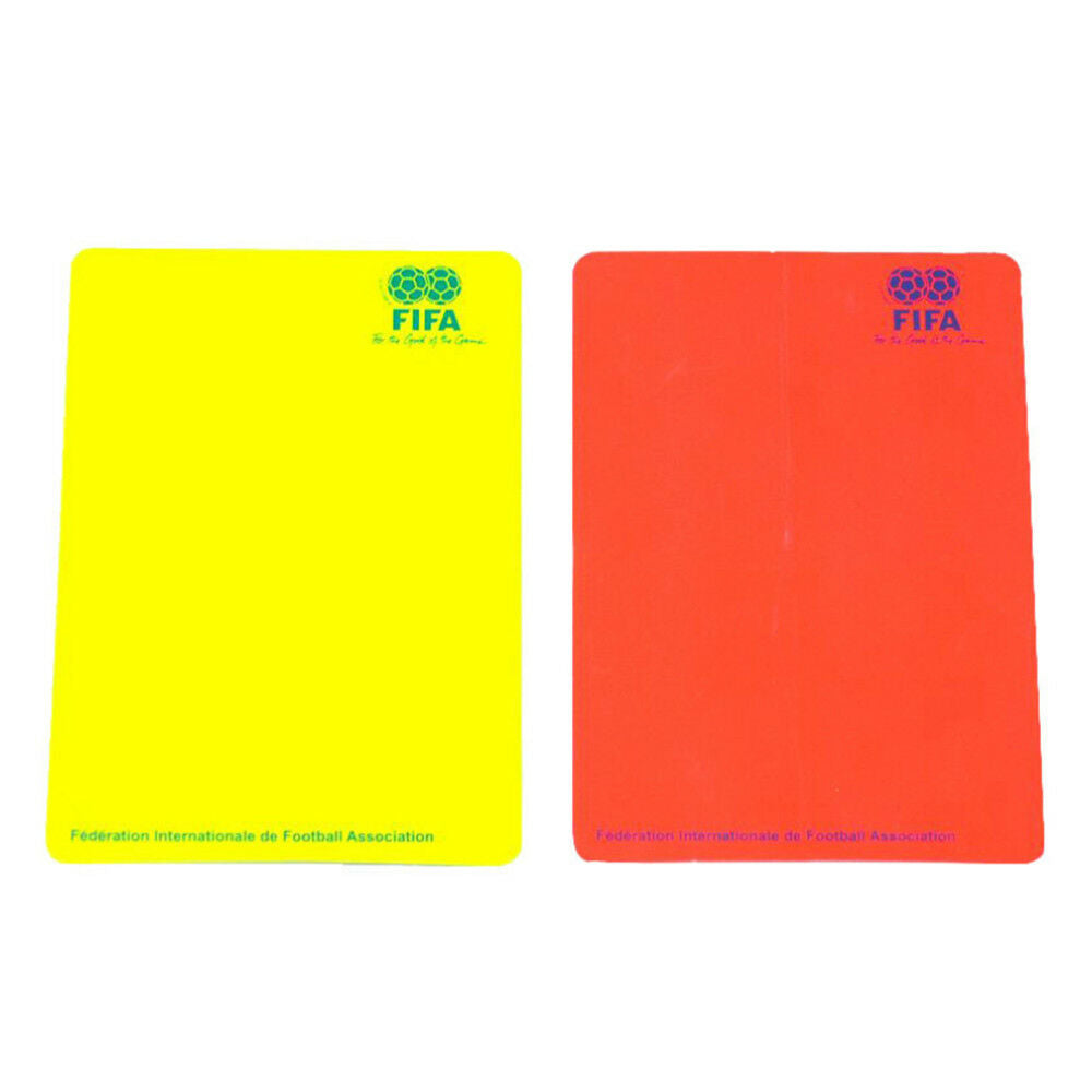 PU Wallet Football Soccer Referee Red Yellow Card