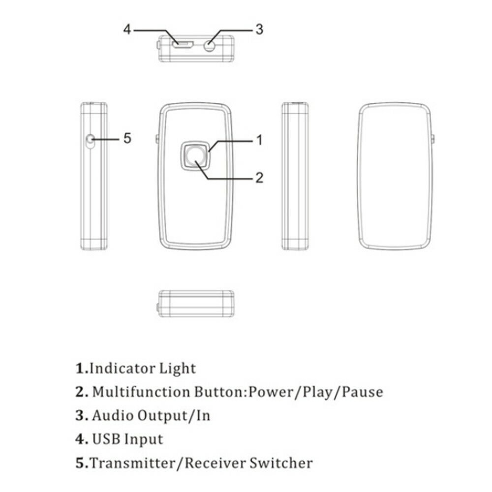 CSR Bluetooth Receiver Transmitter 2 in 1